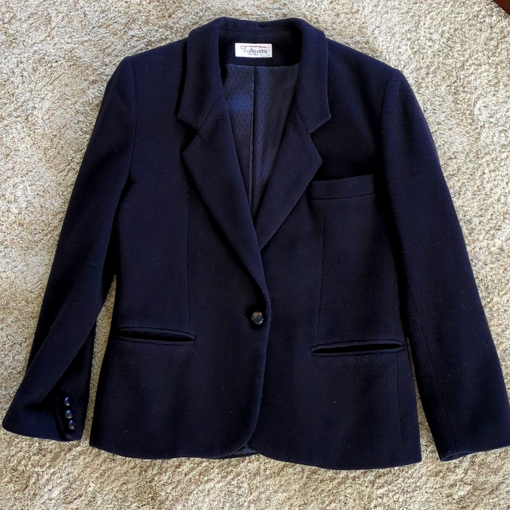 Talbots navy blazer